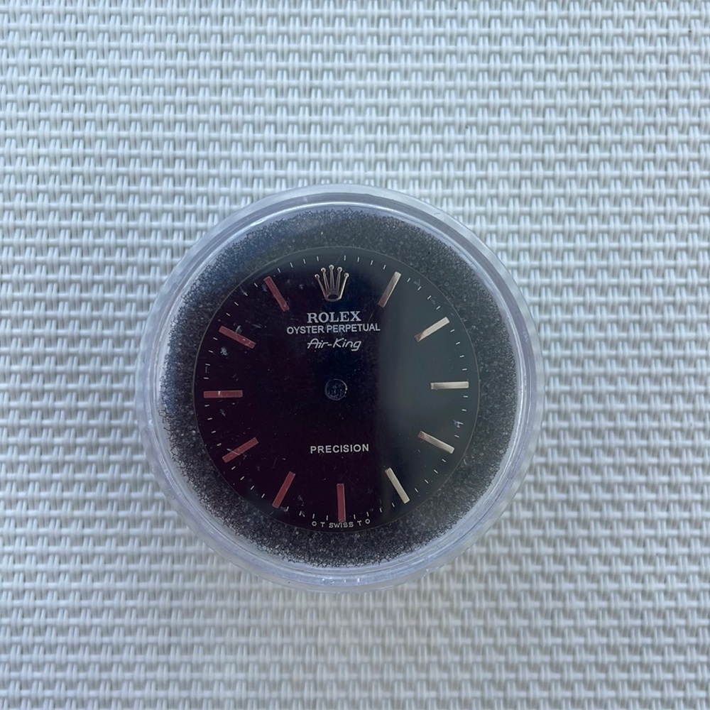 Black Rolex dial - air king 34mm